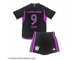 Bayern Munich Harry Kane #9 Segunda Equipación Niños 2023-24 Manga Corta (+ Pantalones cortos)